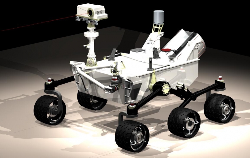 Le rover de la mission MSL, © NASA